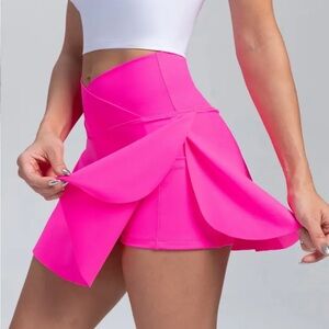 Vibrant Pink Women's Skort